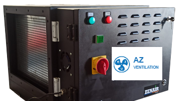 Filtre électrostatique ZENAIR — Casablanca, Maroc