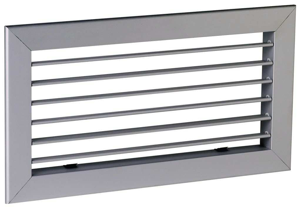 Grille à simple déflexion