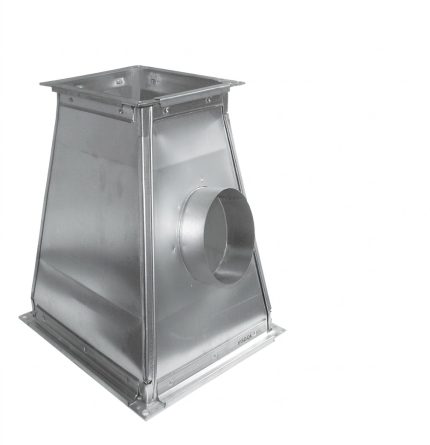 Té Incliné Coaxial avec Branchement Circulaire — Casablanca, Maroc